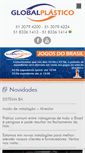 Mobile Screenshot of globalplastico.com.br